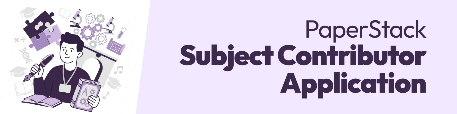 PaperStack Subject Contributor Application